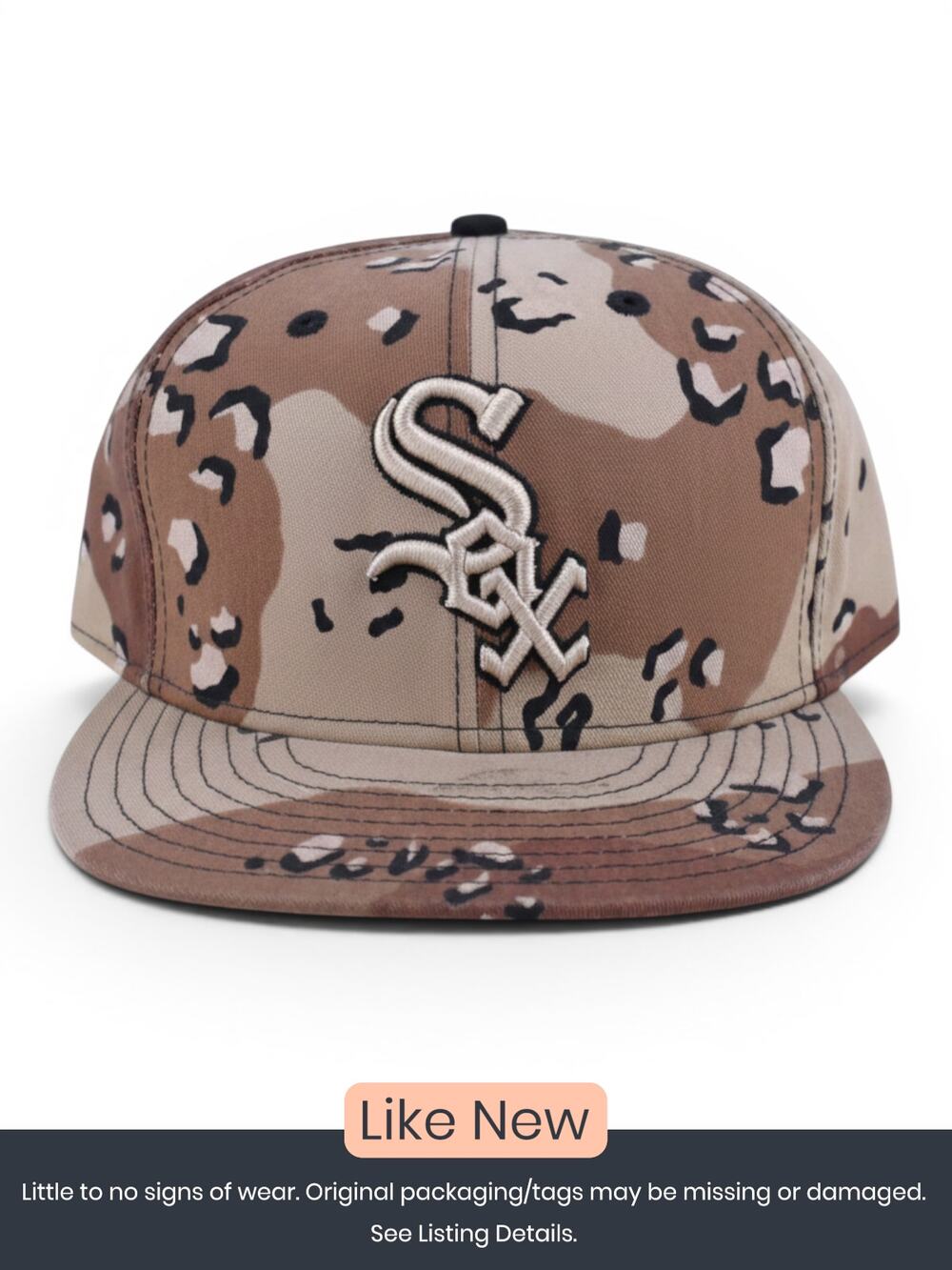 New Era Chicago White Sox Desert Camo Fitted Cap